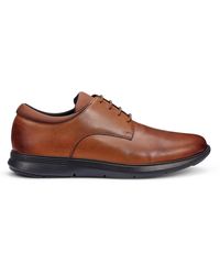 Hotter - Hugo Leather Wide-Fit Shoes - Lyst