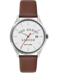 Ted Baker - Steel Fashion Analogue Quartz Watch - Lyst