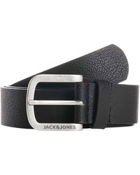 Jack & Jones - Harry Faux Leather Belt - Lyst