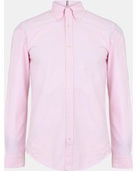 BOSS - H-Roan Long Sleeve Plain Shirt - Lyst