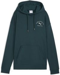 PUMA - Class Relaxed Overhead Tech Fleece Hoodie - Lyst