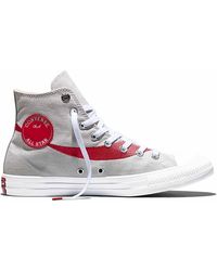Converse - Adults Chuck Taylor All Star Canvas High-Top Trainers - Lyst