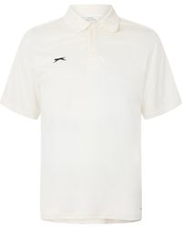 Slazenger 1881 - Polo Neck Short Sleeve Cricket Shirt - Lyst