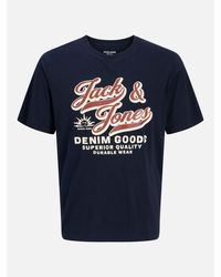 Jack & Jones - Colour Logo T-Shirt Plus Size - Lyst