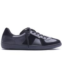 Base London - Tommo Leather Lace-Up Trainers - Lyst