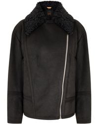 BOSS - C Cheerlini1 Overcoat - Lyst