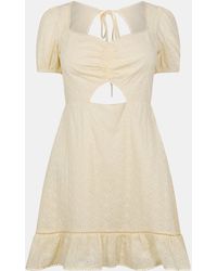 Jack Wills - Broderie Mini Dress - Lyst
