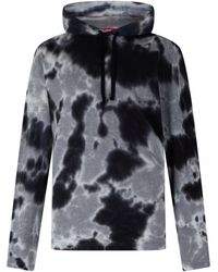 DIESEL - T-Crane Hooded Long Sleeve T-Shirt - Lyst