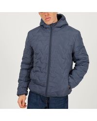 Brave Soul - Padded Heat Seal Jacket With Hood - Lyst