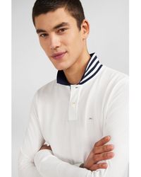 Eden Park - Stretch Pima Cotton Polo - Lyst