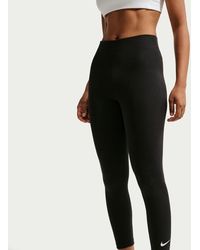 Nike - One High-waisted Crop Leggings - Lyst