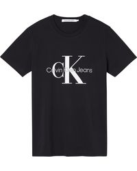 Calvin Klein - Calvin Monogram T Shirt - Lyst