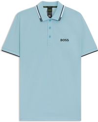 BOSS - Paddy Pro Premium Cotton Polo Shirt - Lyst