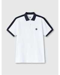 Pretty Green - Pg Denton Short-Sleeve Polo Shirt - Lyst