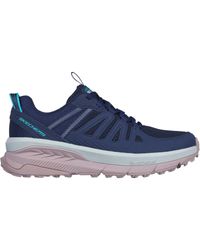 Skechers - Mesh Quarter Overlay Low Top Slip On Trainers - Lyst