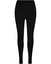 The Couture Club - Sculpting Stretch Crossover Leggings - Lyst
