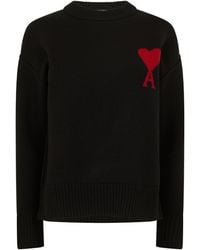 Ami Paris - Adc Crew Neck Jumper - Lyst