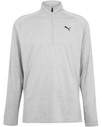PUMA - Tad Qz Long Sleeve Performance Gym Top - Lyst