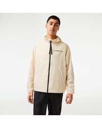 Lacoste - Water Resistant Lightweight Rain Anorak - Lyst