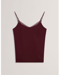 Ted Baker - Chiffon Woven Cami Vest - Lyst