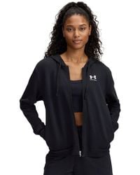Under Armour - Round Logo Zip Hoodie - Lyst