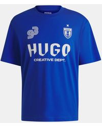 HUGO - Nebulop 01 Regular Fit T-Shirt - Lyst
