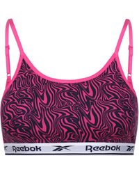 Reebok - Bra Top Berry - Lyst