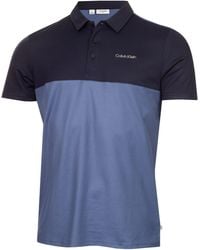 Calvin Klein - Jc Block Short Sleeve Performance Polo Shirt - Lyst