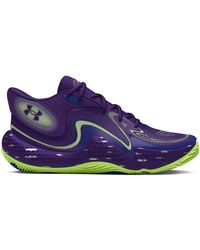 Under Armour - Adults Spawn Mid Basketball Trainers - Lyst
