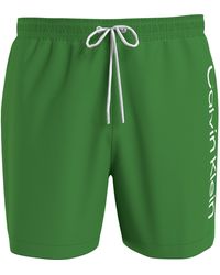 Calvin Klein - Large Logo Swim Shorts - Lyst