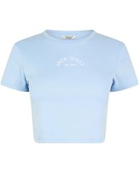 Jack Wills - Cropped Baby Tee Ladies - Lyst