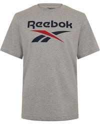 Reebok - Identity Big Logo T-Shirt - Lyst