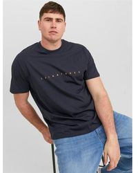 Jack & Jones - Star T-shirt Plus Size - Lyst