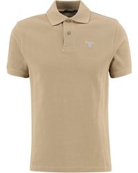 Barbour - Tartan Pique Polo Shirt - Lyst