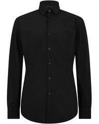 BOSS - P-Hank Poplin Long Sleeve Shirt - Lyst