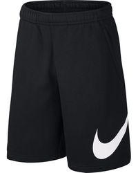 Nike - Sportswear Club Graphic Shorts - Lyst