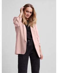 Pieces - Tailored Structured Blazer - Lyst