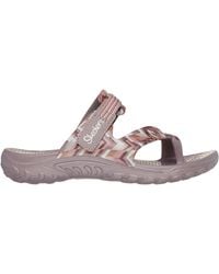 Skechers - Reggae Flat Sandals - Lyst