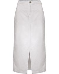 Phase Eight - Aubrey Denim Midi Skirt - Lyst