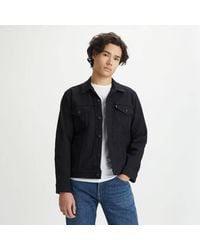 Levi's - Trucker Cotton Long Sleeve Denim Jacket - Lyst