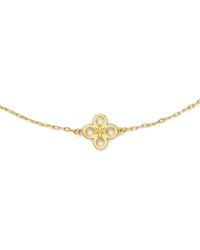 Tory Burch - Kira Clover Necklace - Lyst
