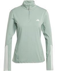 adidas - Long-Sleeve Performance Gym Top - Lyst