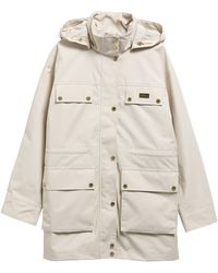 Barbour - Molina Cotton Full-Zip Showerproof Anorak - Lyst