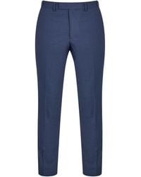Richard James - Wilder Tailored Fit Suit Trousers - Lyst