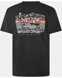 Napapijri - Graphic T-Shirt - Lyst
