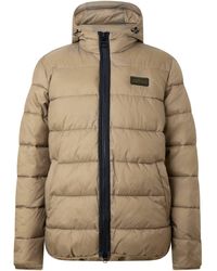Barbour - Bobber Quilted Fixed Hood Short Puffer Jacket - Lyst