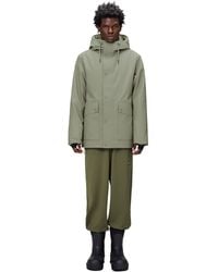 Rains - Nome Waterproof Insulated Hooded Parka - Lyst