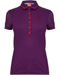 PUMA - (14) Golf Novely Sleeve Polo - Lyst