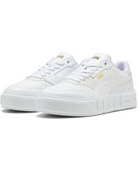 PUMA - Cali Leather Court Trainers - Lyst