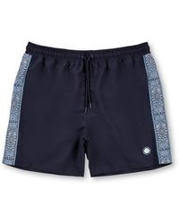 Pretty Green - Eclipse Paisley Swim Shorts - Lyst